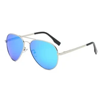 Classique grand pilote lunettes de soleil polarisées hommes de luxe en métal noir Aviation lunettes de soleil mâle mode conduite vacances nuances UV400 3