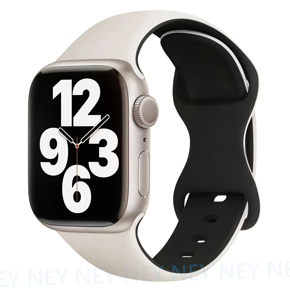 Premium Silicone Sport Band for Smartwatch - Versatile Wrist Bracelet