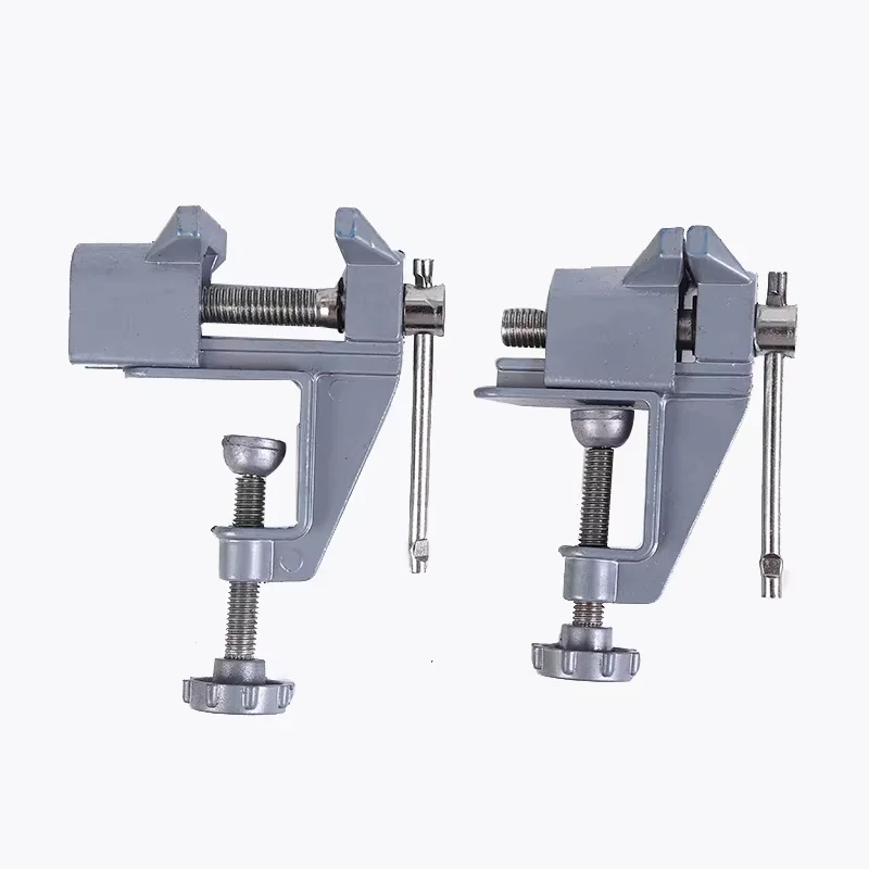 Mini Aluminum Table Bench Vise Multifunctional Work Clamp 1PC For DIY Craft Jewelry Repair