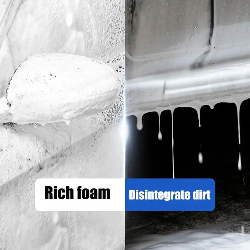 Compact design of the foam sprayer