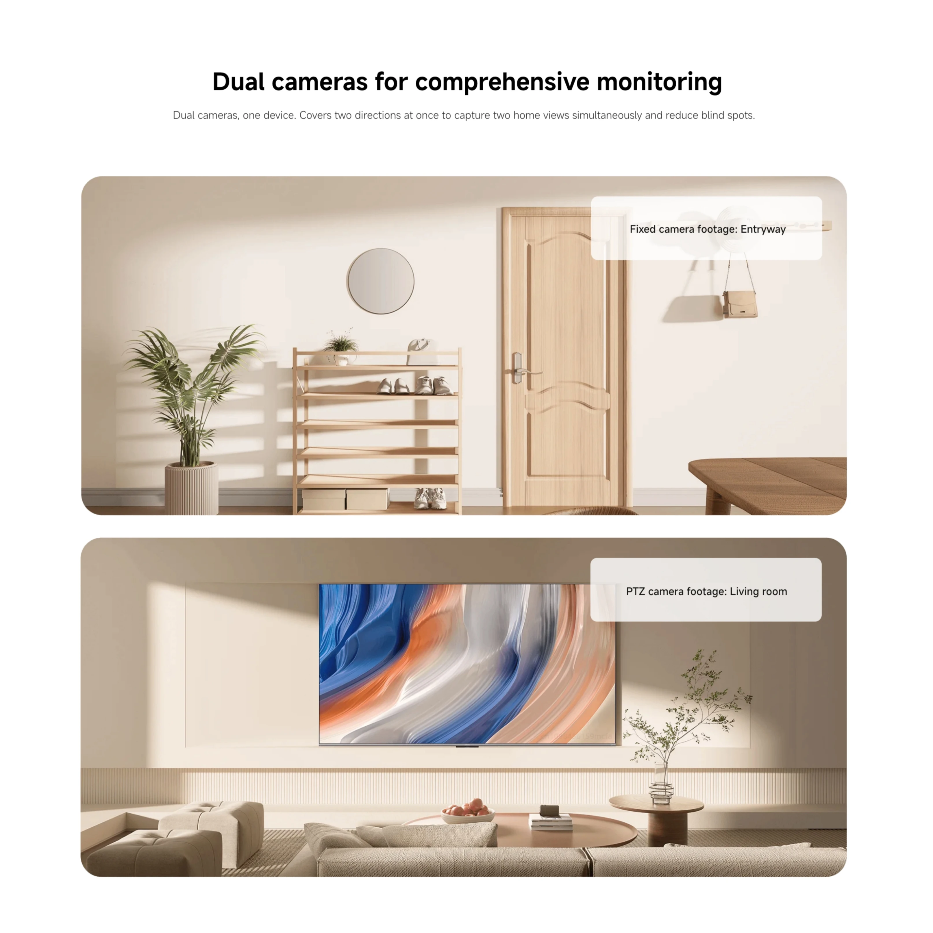 Nuova telecamera di sicurezza Xiaomi Smart Camera C500 versione doppia lente 4MP 360 ° APP WiFi 6 Mi Home per visione notturna a colori con rilevamento AI - immagine 6