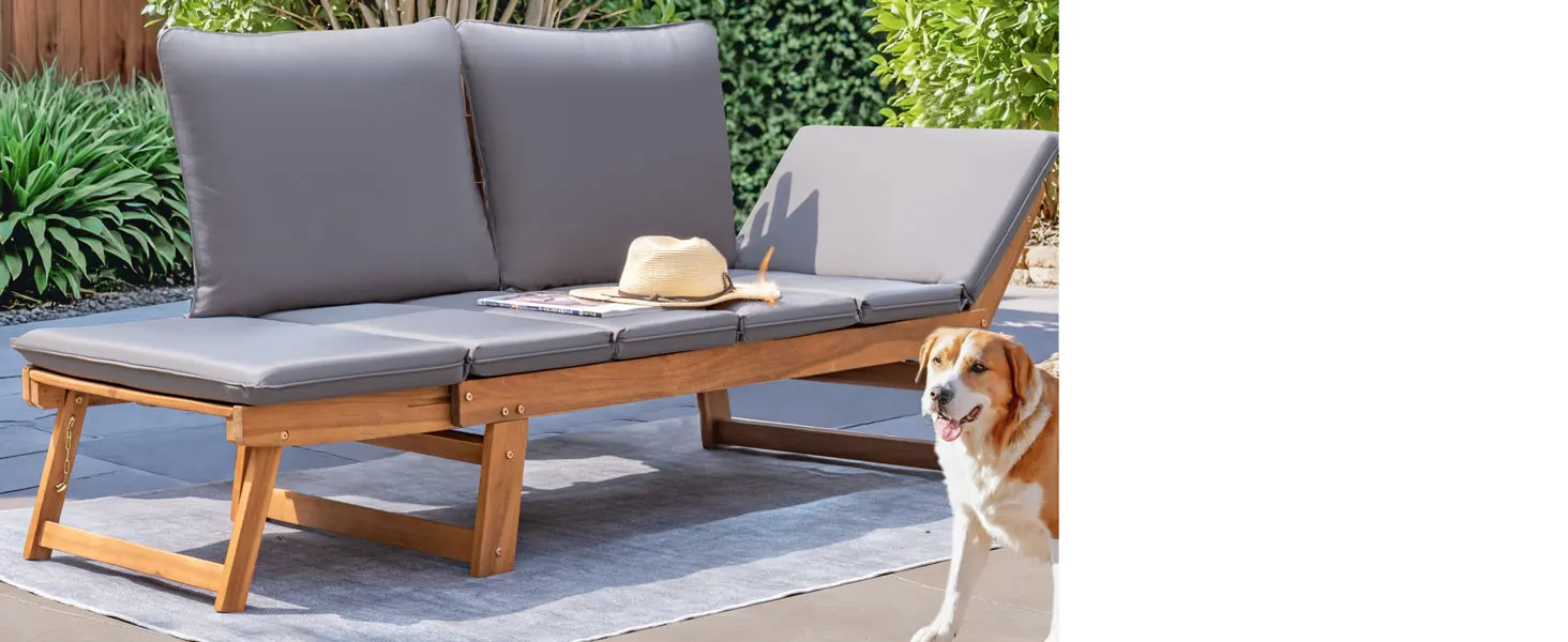 Outdoor Convertible Sofa