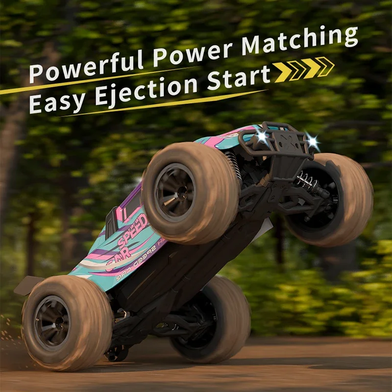 2025년 신제품 1:16 4WD 원격 조종 자동차 35km/h 고속 오프로드 RC 자동차 전지형 2.4G 전기 RC 자동차 LED 라이트 포함