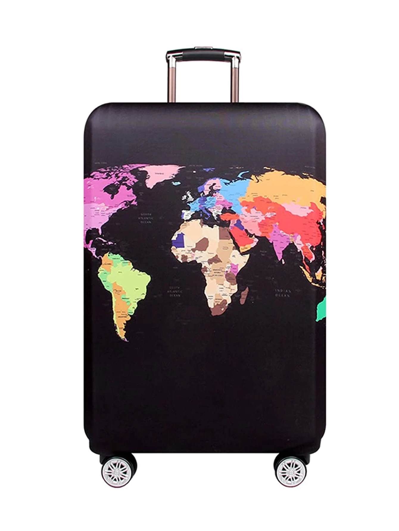 Luggage Cover Stretch Fabric Suitcase Protector Baggage Dust Case Cover Suitable for18-30 Inch Suitcase Case Travel Organizer