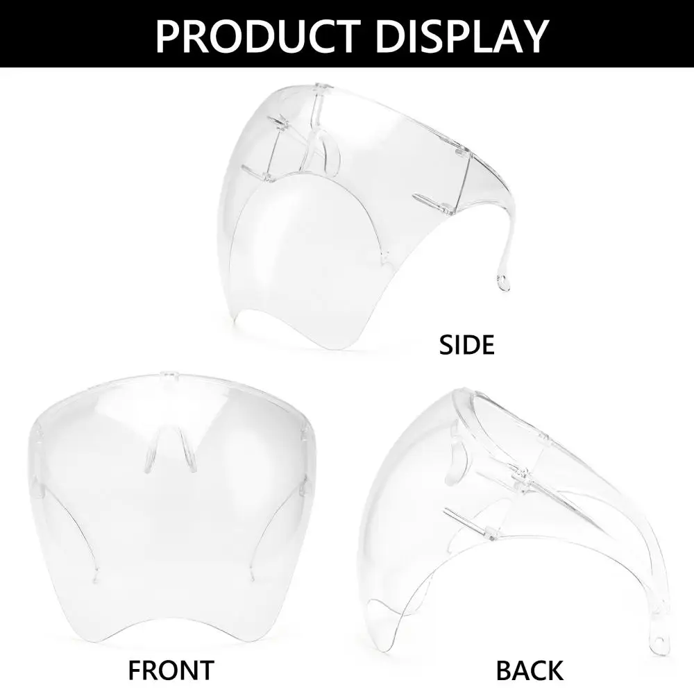 Enhanced UV 400 Anti-Fog Safety Visor Glasses