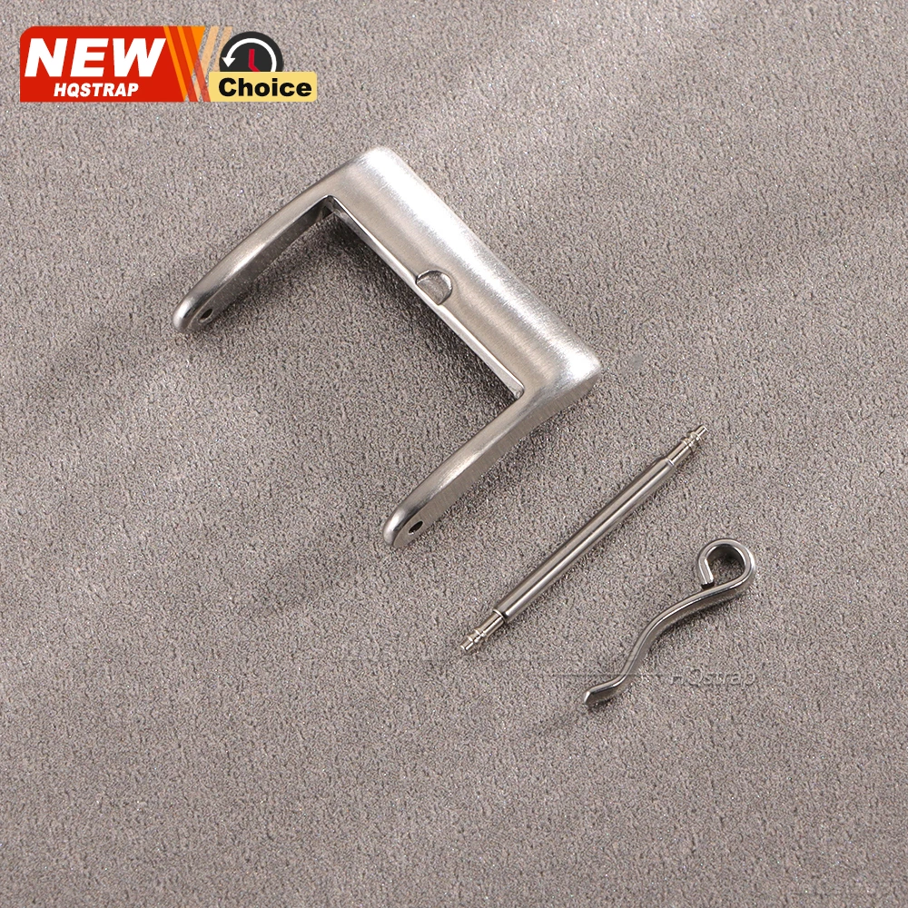 Silver Stainless Steel Watchband Buckle and Clasp Strap Accessories