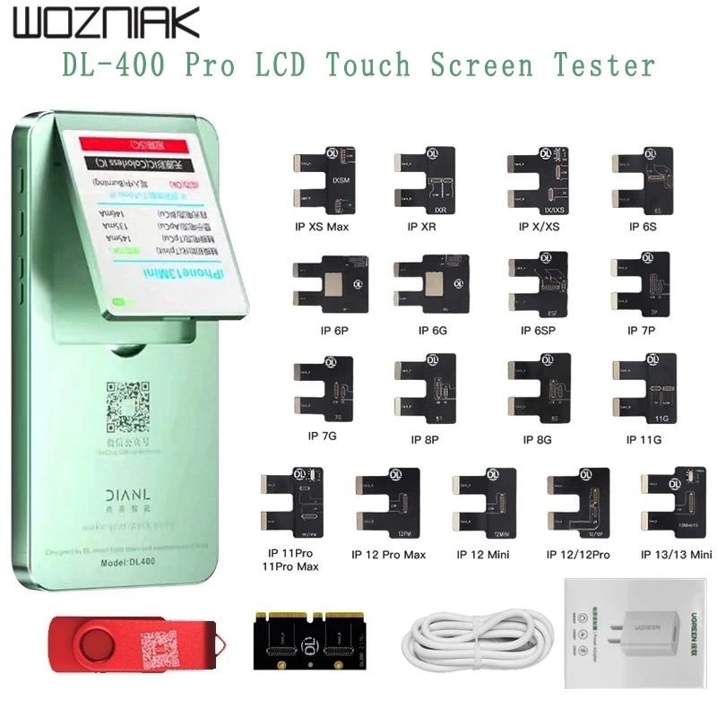 DL400-Pro-LCD-Tester-for-iPhone-6-13promax-iWatch-Samsung-Huawei-Vivo ...