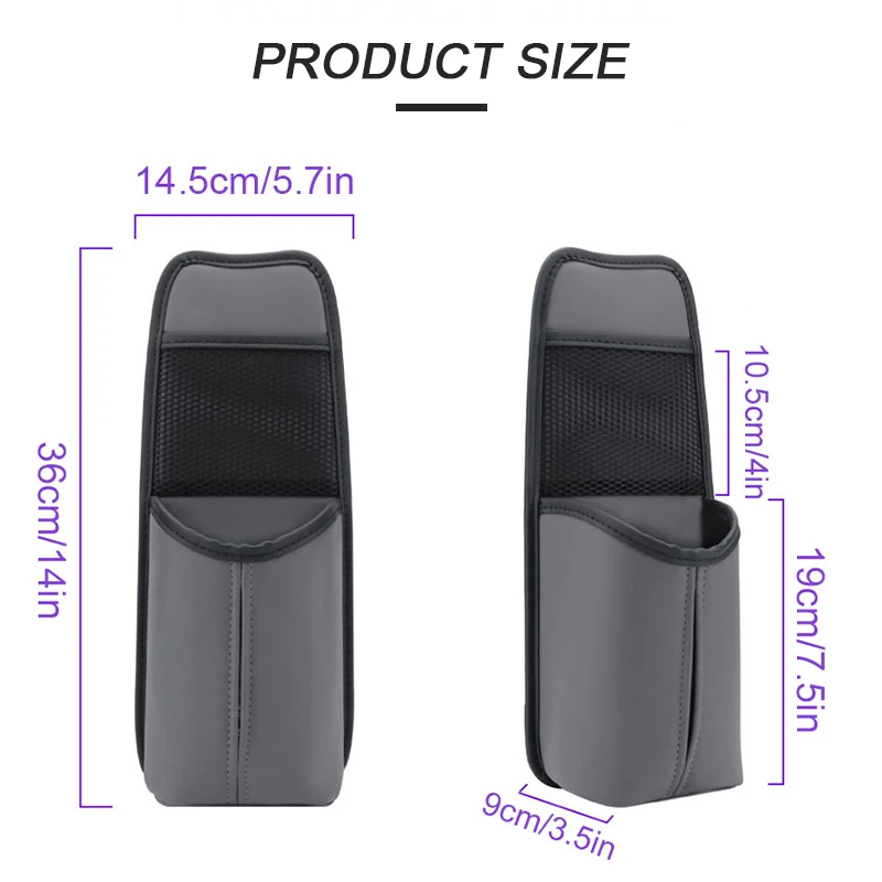 4X(Tasca Numerata Organizzatore da Appendere per Cellulare Borsa