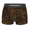 Cheetah Fur Men Boxer Briefs Breathable Creative Underpants High Quality Print Shorts Birthday Gifts 1