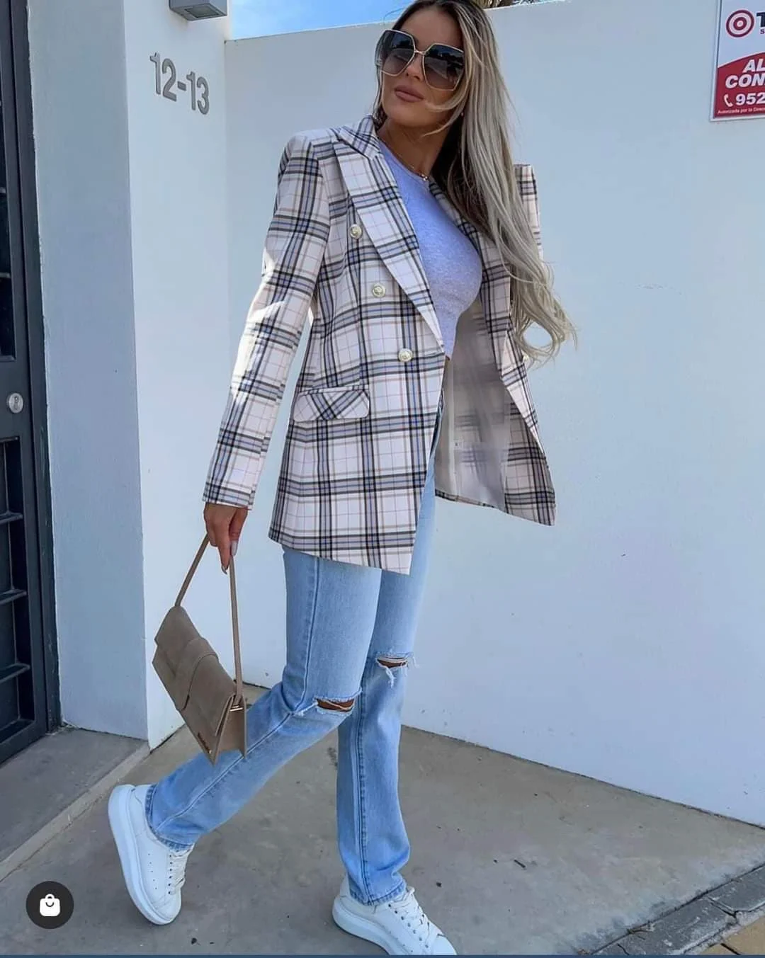 Women's New Sexy Fashion Leisure Commuting Versatile Vacation Style Slim Fit British Style Small Suit Coat