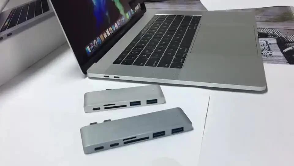 Hub USB-C 8 In 2 Per MacBook: 2 HDMI 4K, Lettore SD, E Ricarica Fino A 100W! - 2