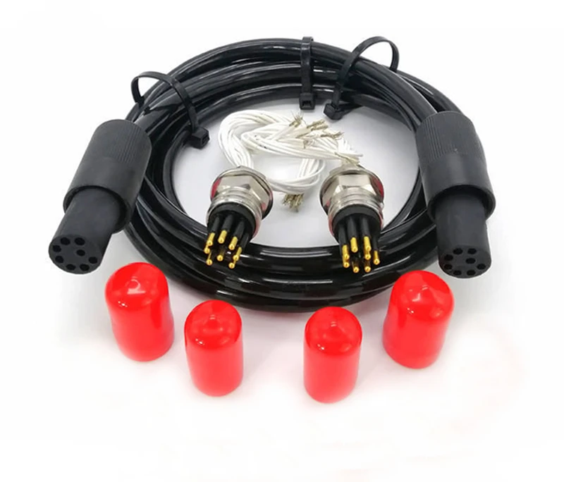 

IP69K Marine Robot Connector Double End 8pin Vrouwelijke Kabel MCIL8F MCBH8M Subconn Micro Circulaire Onderwater Subsea