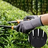 6PCS Work Gloves MicroFoam Nitrile Coated Endurance Seamless Knit Safety Work Gloves with Grip Dots for Gardening Yard Lawn Home 5