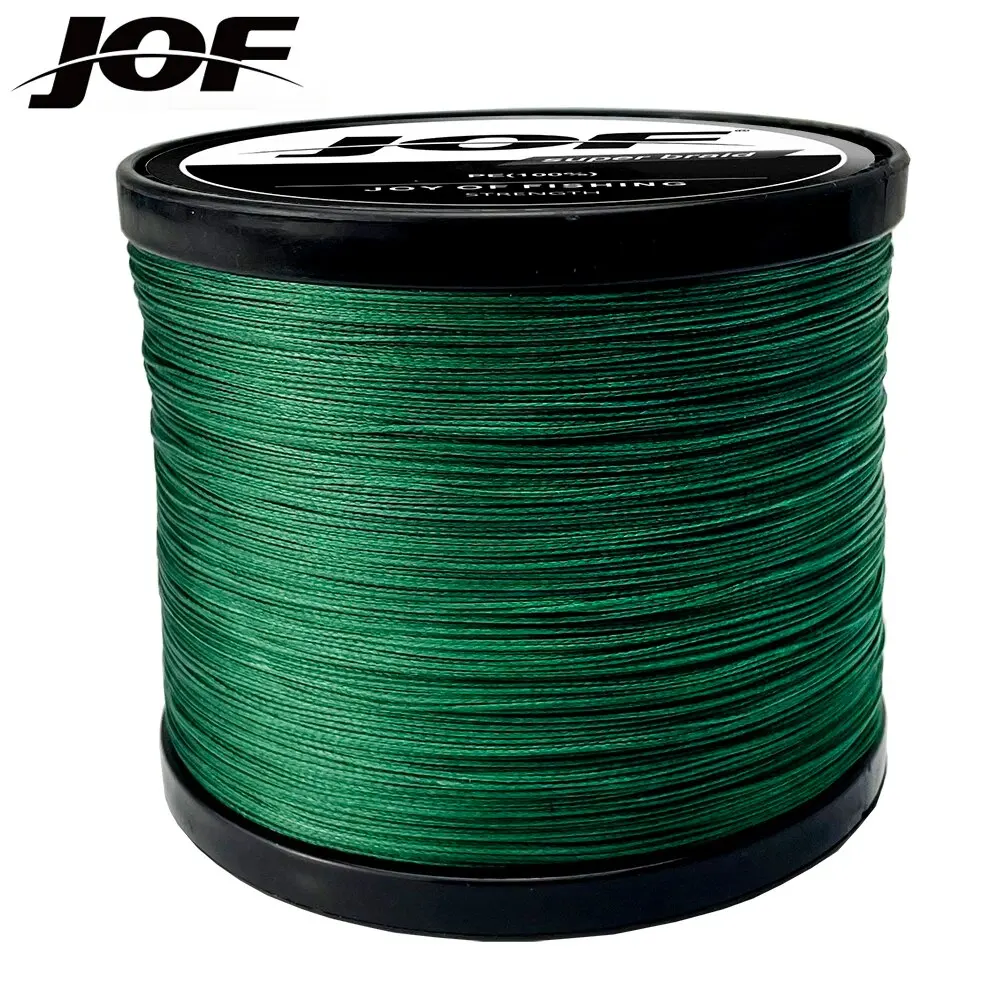 JOF 4 Strands Braided Fishing Line fishing line Multifilament 300M 500M 1000M Carp Fishing Japanese Braided Wire Accessories Pe Line