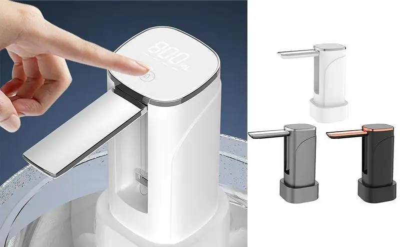 

Automatic Electric Water Bottle Pump Dispenser Household Gallon Drinking Bottle Switch Smart Water Treatments Appliances Kitchen