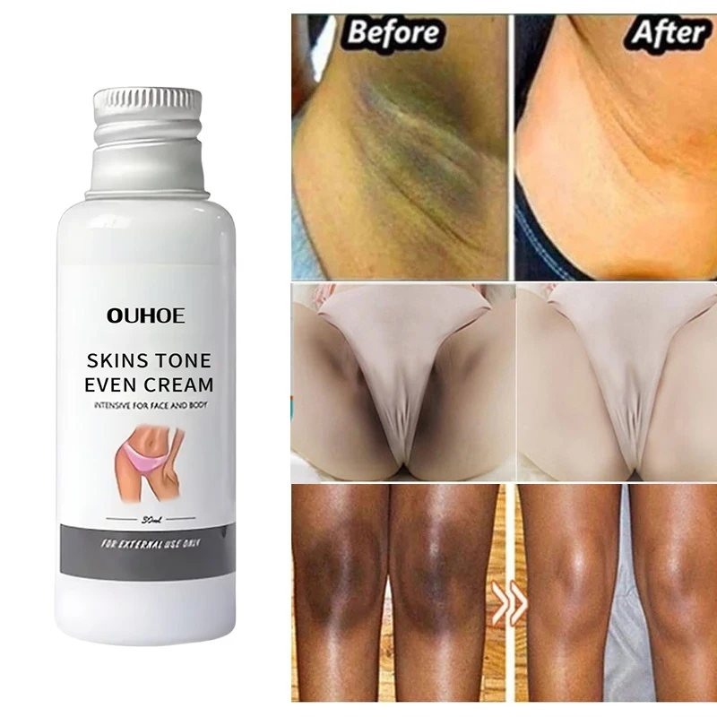 

Snow Bleach Whitening Body Cream For Dark Skin Knee Intimate Part Armpit Brightening Moisturizing korean Skin Care Products 30ml