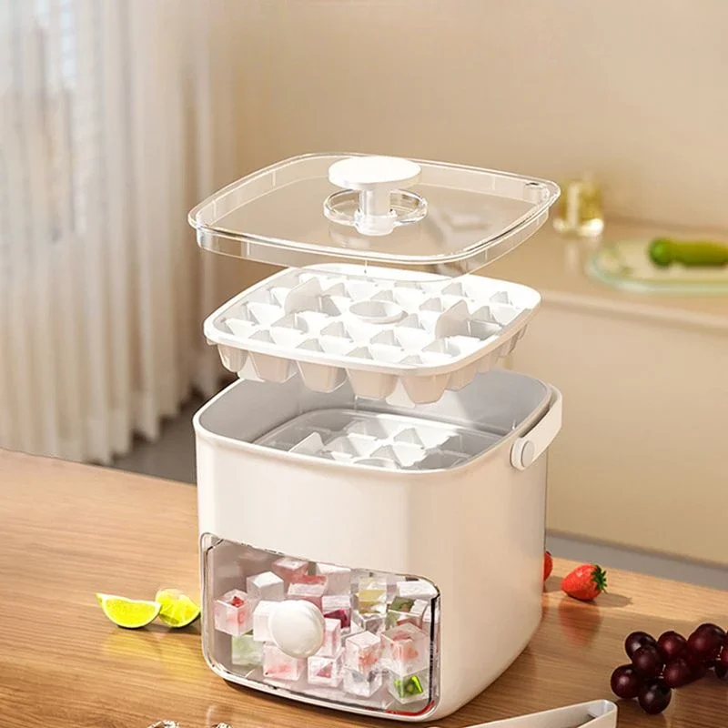 Ice Cube Mold Ice Tray Make Push Type Frozen Balls High Capacity 7 Ice Cube Mold Ice Tray Make Push Type Frozen Balls High Capacity