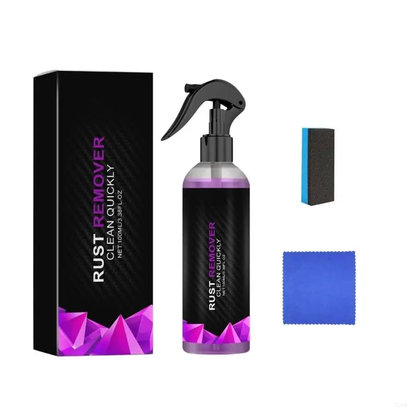 100ml/3.38oz Rust Remover Sprays Derusting Paint Rust Converter Sprays Multifunction Removal Inhibitor