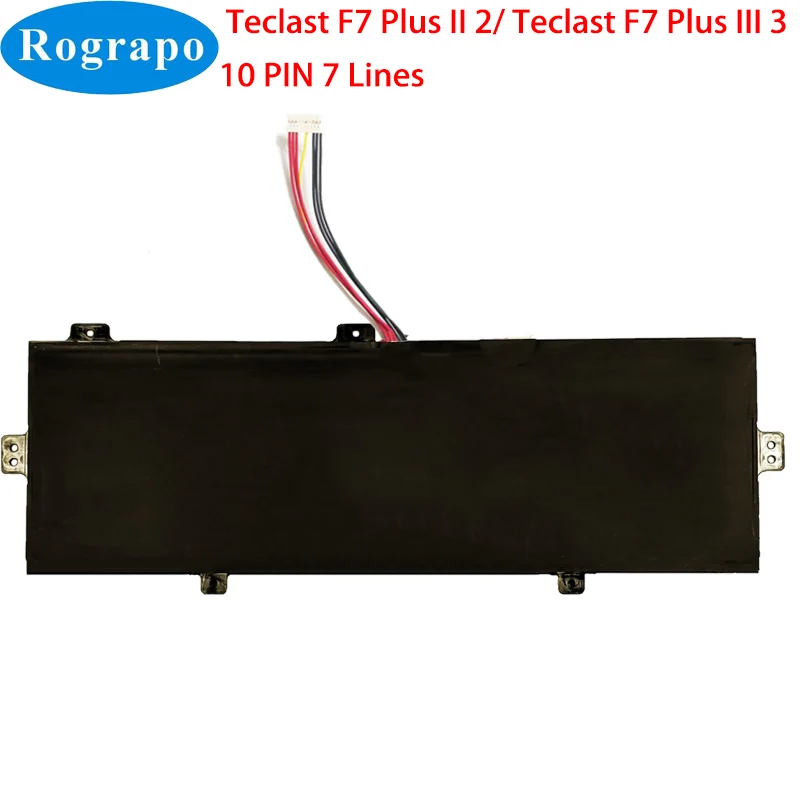 New 7.6V 5000mAh Laptop Notebook Battery For Teclast F7 Plus II F7 Plus 2 / F7 Plus III F7 Plus 3 10 PIN 7 Wire Plug