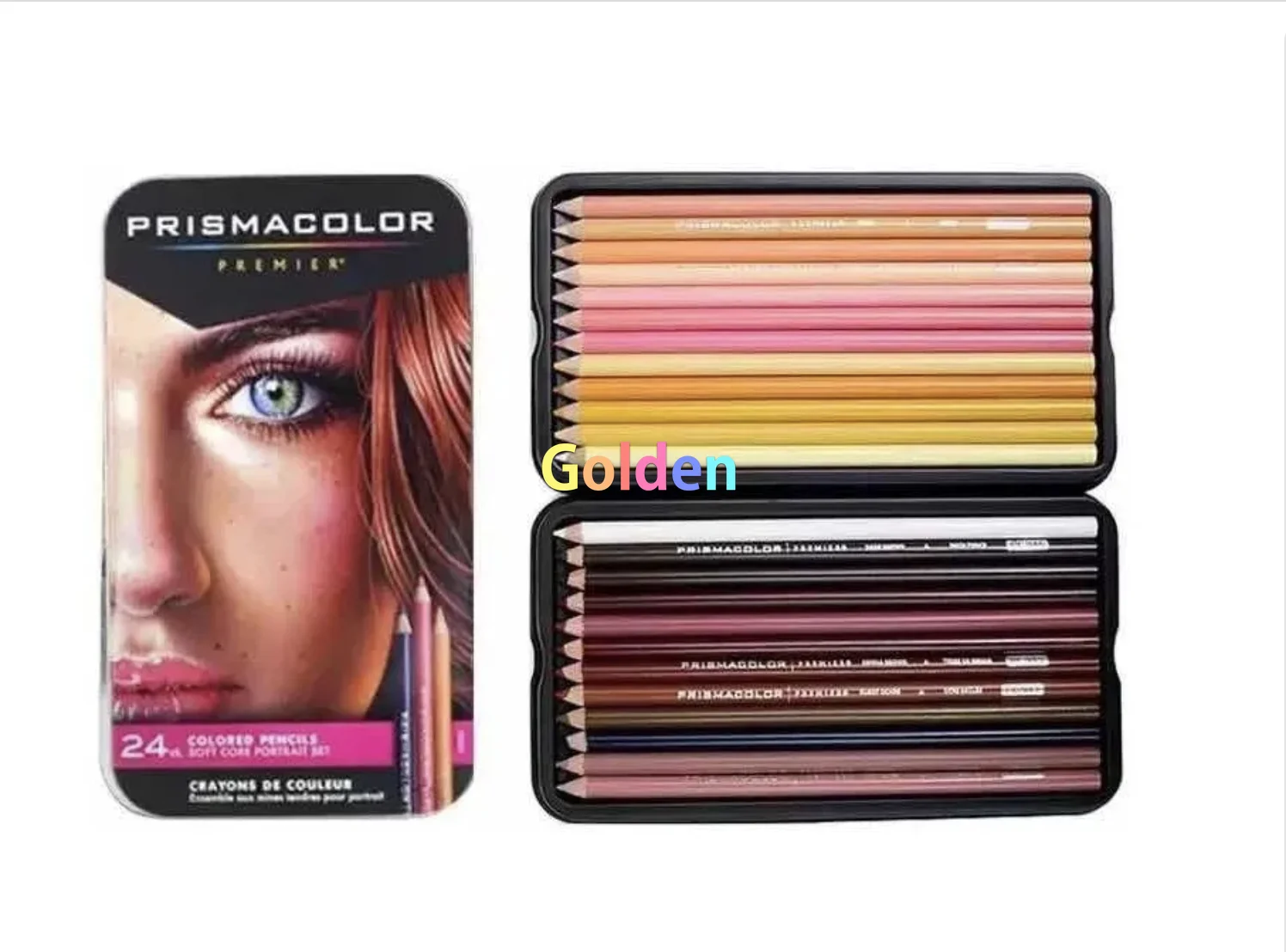 Prismacolor Premier® Soft Core Colored Pencil Tin Set of 36