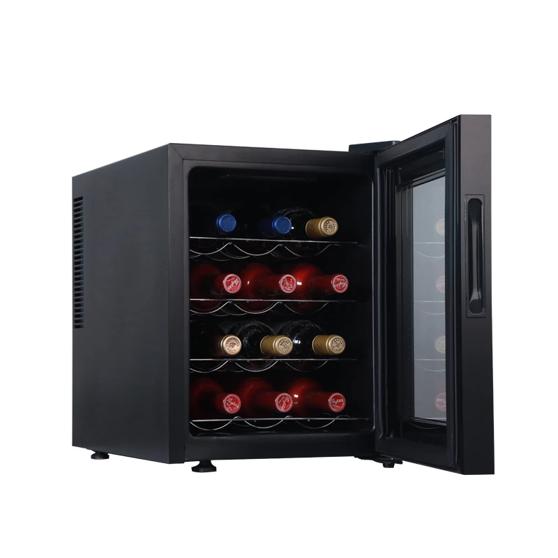 Black Compressor Cooler Storage Constant Temperature Display Cabinet Wine Refrigerator