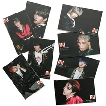 

8pcs/set Kpop Group Stray Kids Collection Cards Photocard Picture Card Photo Cards LOMO Card for Fans