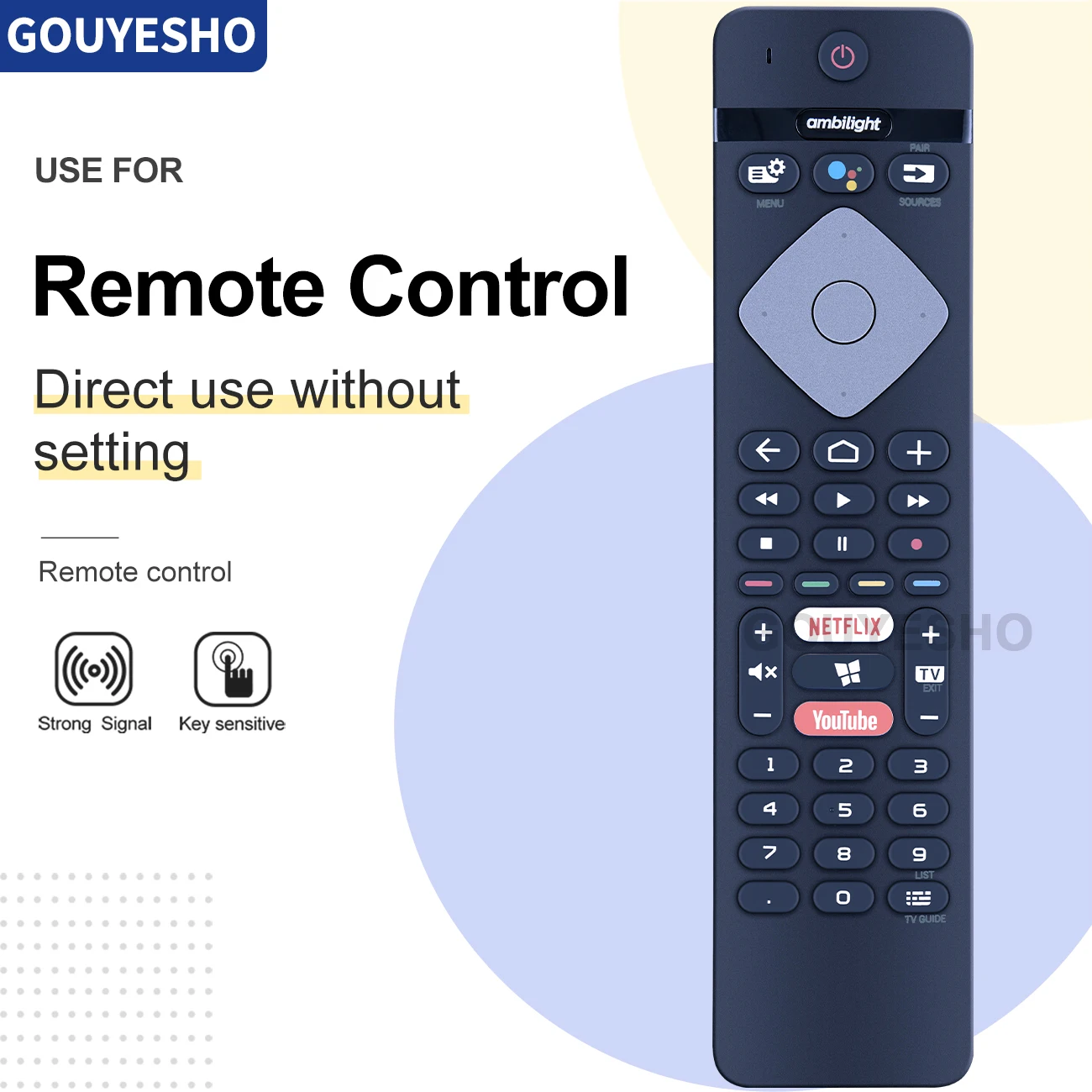 

New Remote Control 398GM08BEPHN0000PH RC4154404/01R For Philips OLED TV