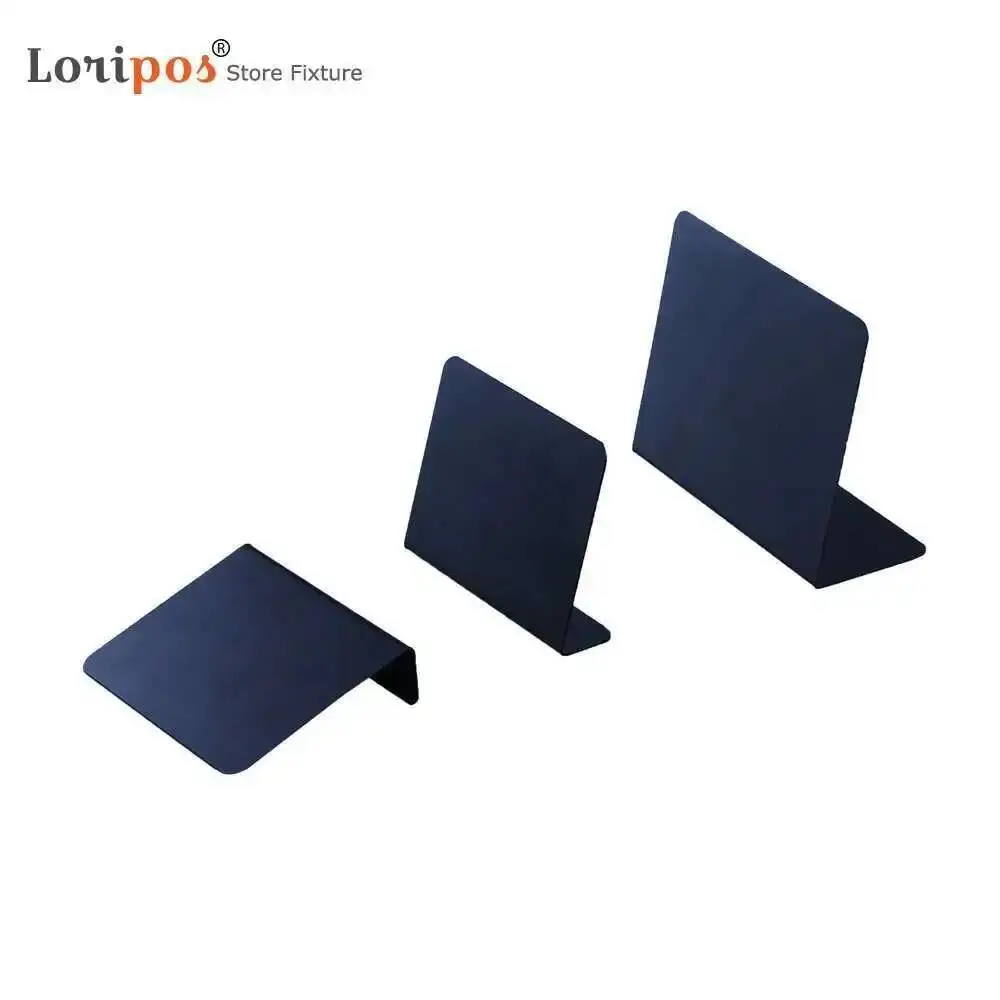 Supporto per Segnaposto da Tavolo Nero, Mini Lavagna per Menu, Segnaposto da Banco, Porta Segnaposto Liquido da Scrivania | Loripos - immagine 2