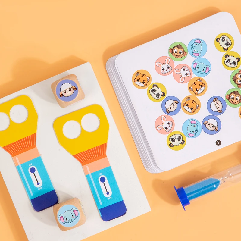 Kids Educational Reaction Competition Game Improves Baby's Concentration Thinking Exercise Early Education Toy 6