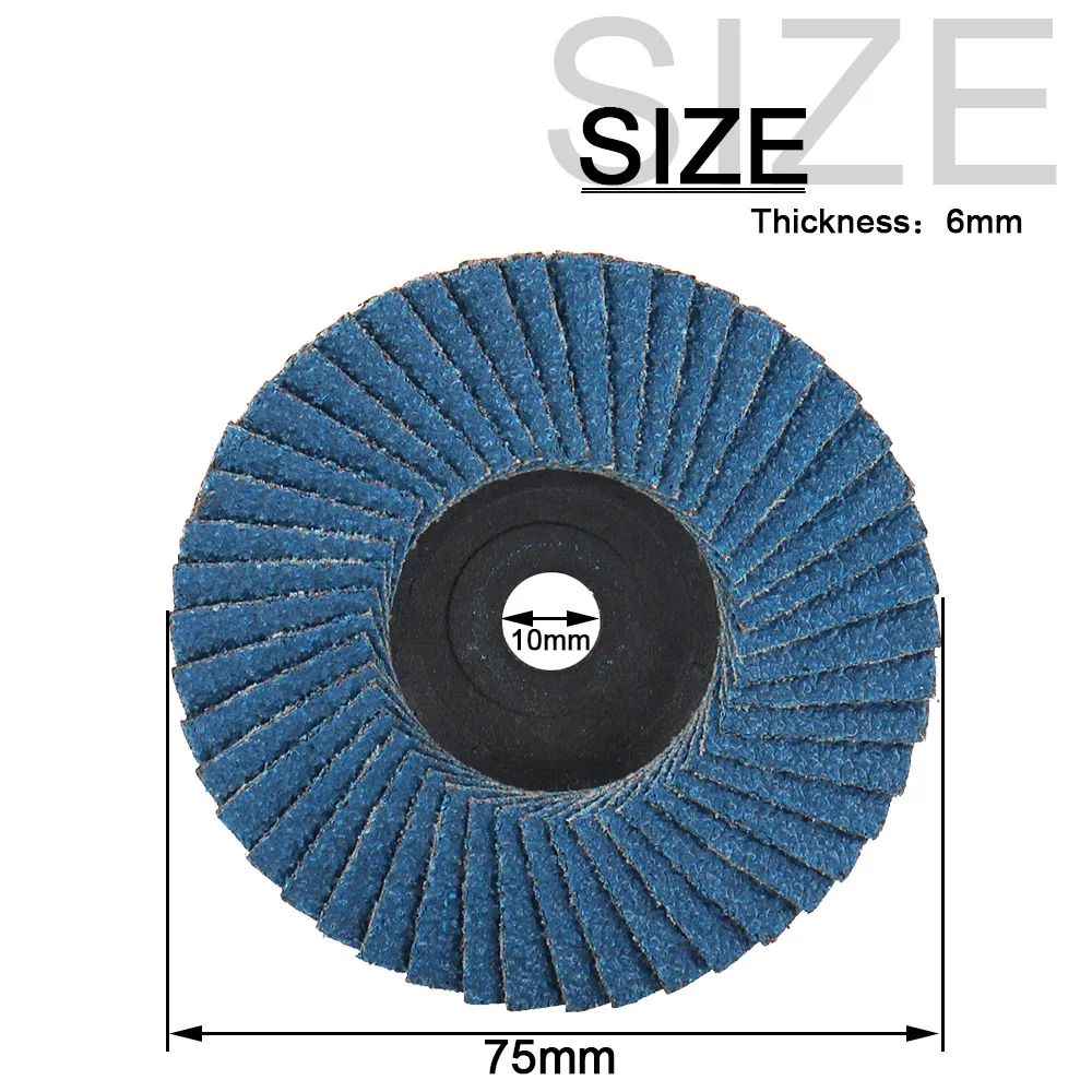 75mm Brazed Cutting Disc Metal Cut Off Wheel Mini Stone Saw Blade Wool Grinding Wheel for Angle Grinder Cutting Polishing 5pcs/Set