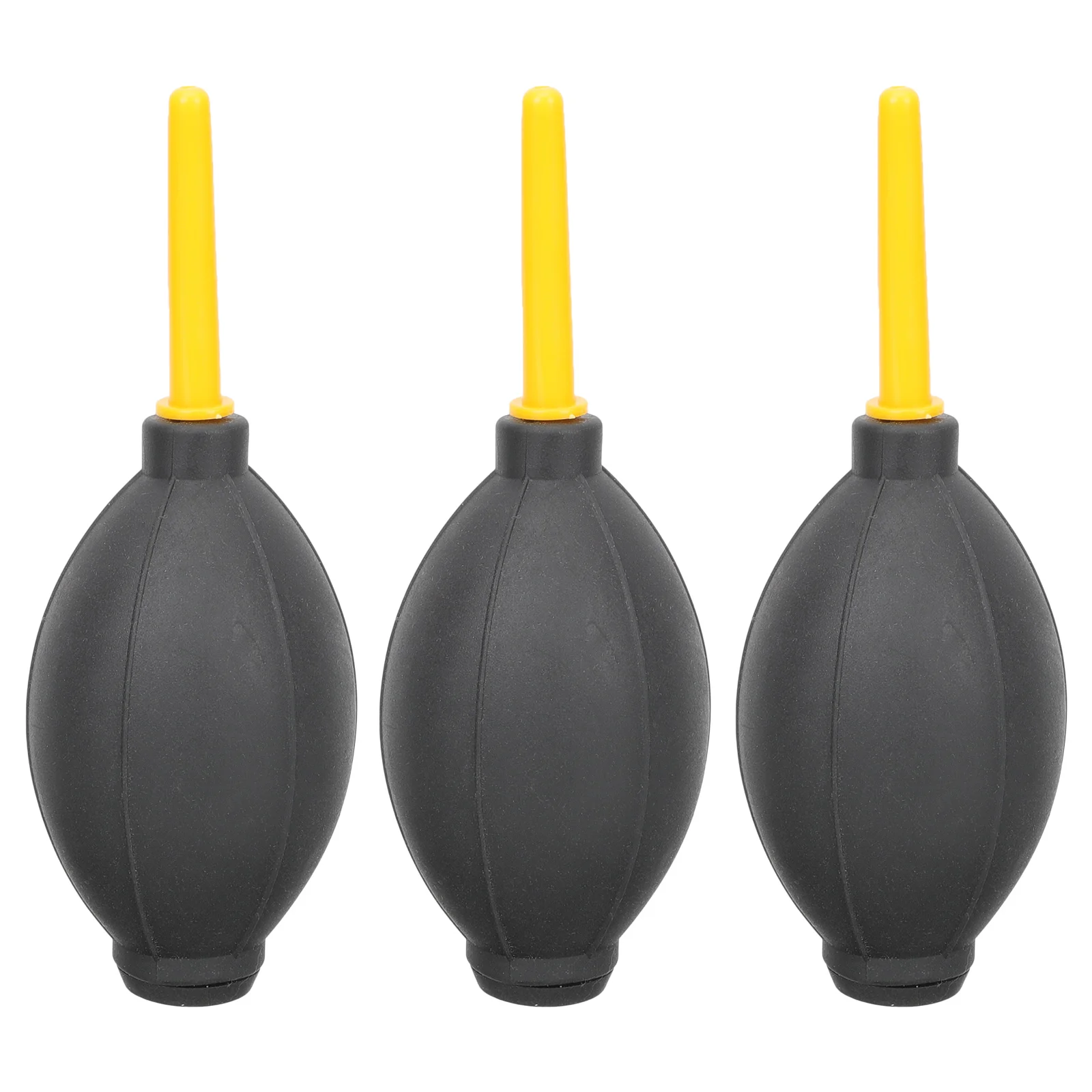 3 Pcs Dust Busters Cordless Camera Lens Cleaning Blower Rocket Sensor Kit Mini Tpe Light Bulbs