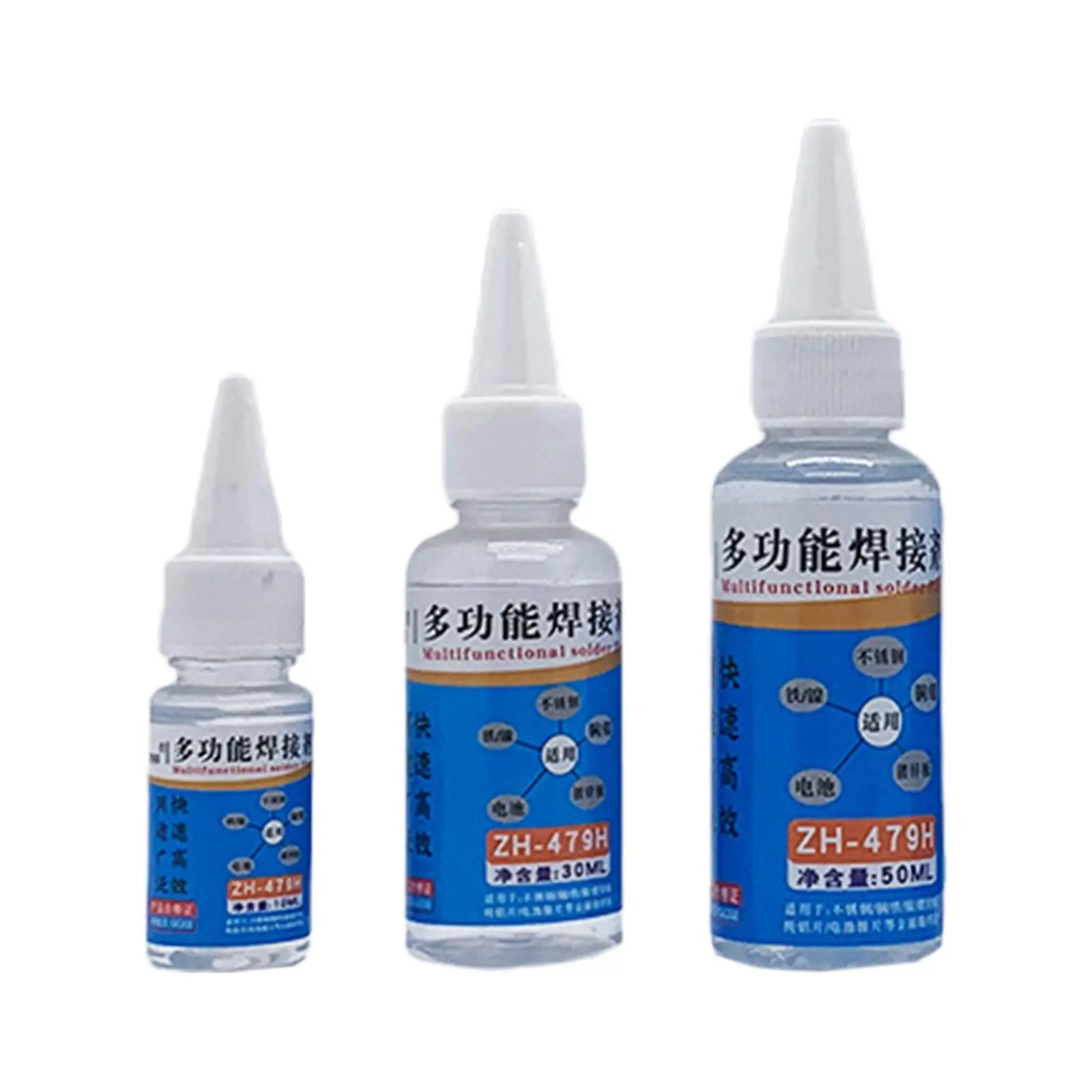

Soldering Flux Welding Flux Solders Water for Repairing Galvanized Sheet