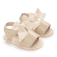 3-Color Girls Prewalker Baby Shoes Summer 0-18 Months Baby Shoes Soft Soles Breathable Sandal Toddlers 2