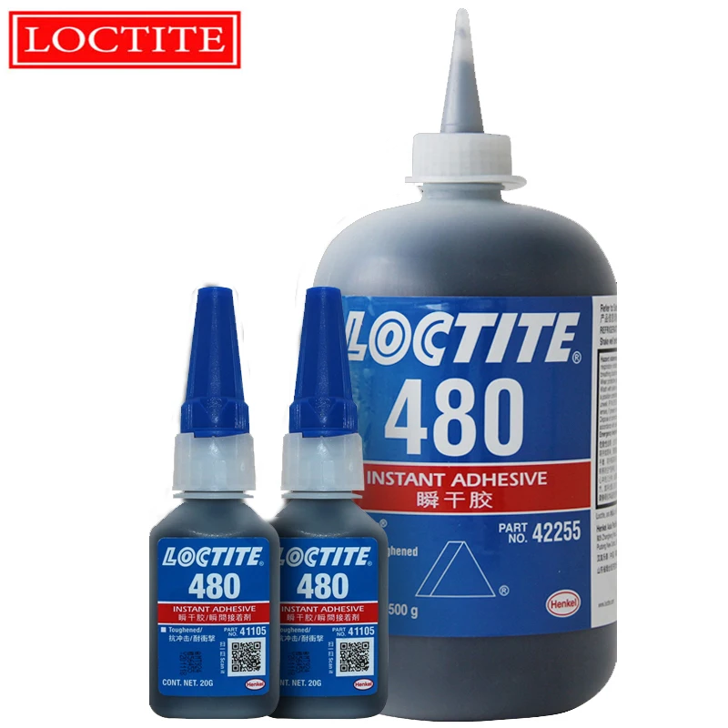 Loctite 480 Strong Universal Metal Welding Agent, Imã de borracha