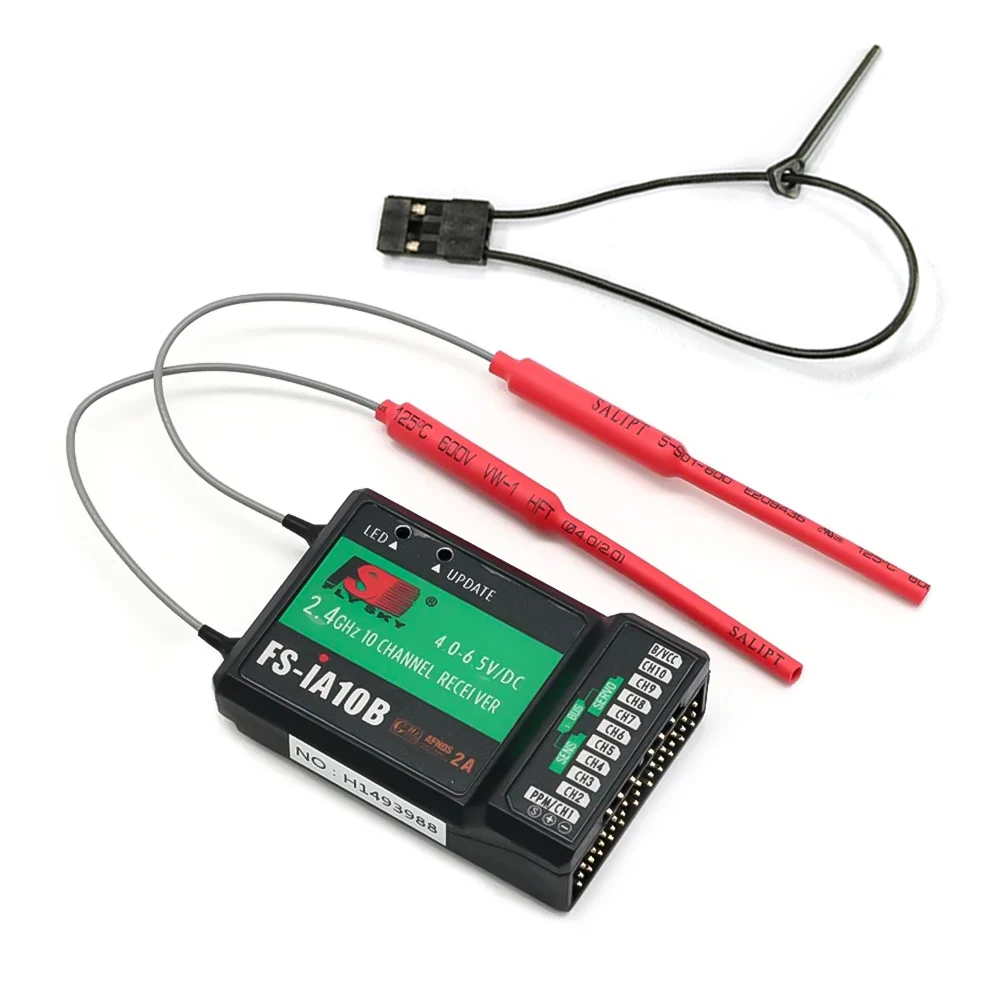 Récepteur Flysky FS-IA6/IA6B/IA10B 6CH 2.4G pour RC