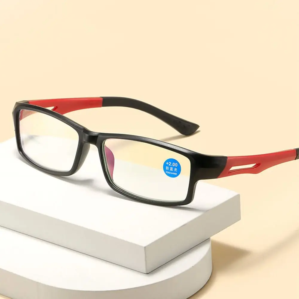 Lunettes de lecture unisexes pour hommes et femmes, lunettes de sport ultralégères, anti-lumière bleue, lunettes de presbytie, lunettes optiques, dioptries + 1.0, + 4.0, nouveau