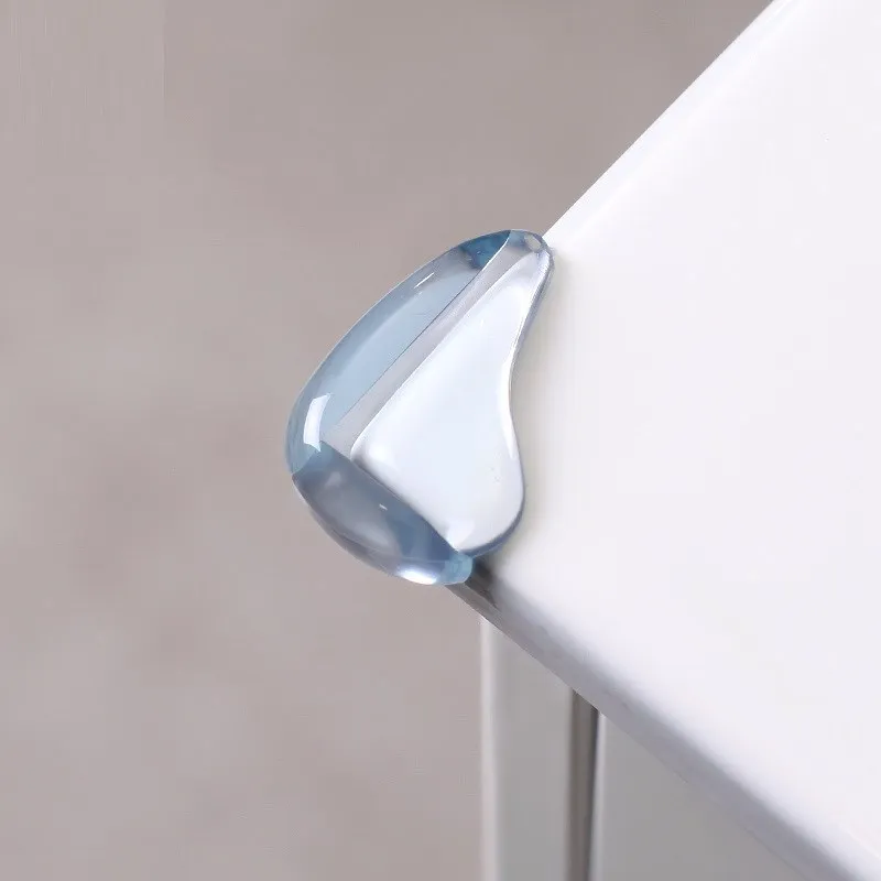 Silicone Table Corner Protector Table Corner Protector Table Edge Protector 2pcs/set Silicone Transparent Safety Table Corner Protector Protection From Children Furniture Edge Guards Security Cover Shield
