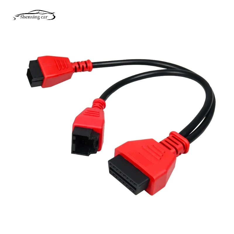 

car obd2 female cable connector 12+8 adapter