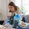 Idia Shroud Collage Throw Blanket 3