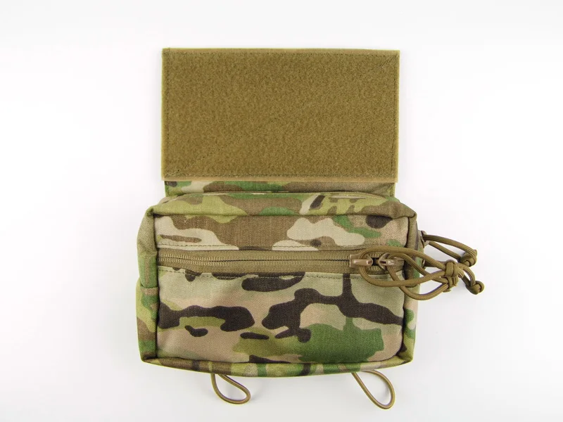 Tactical Raiders Micro Chest Rig Add On Addominale Hang Drop Pouch Conforme A Nir Mc Multi Camo(051693)
