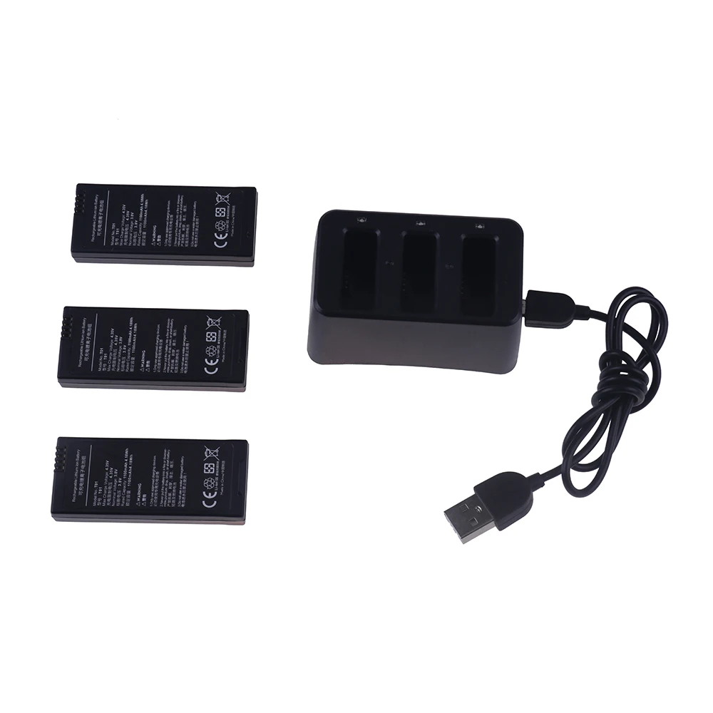 3.8v 1100mAh Li-ion Battery Charger For Tello DJI Tello Flight Accessories