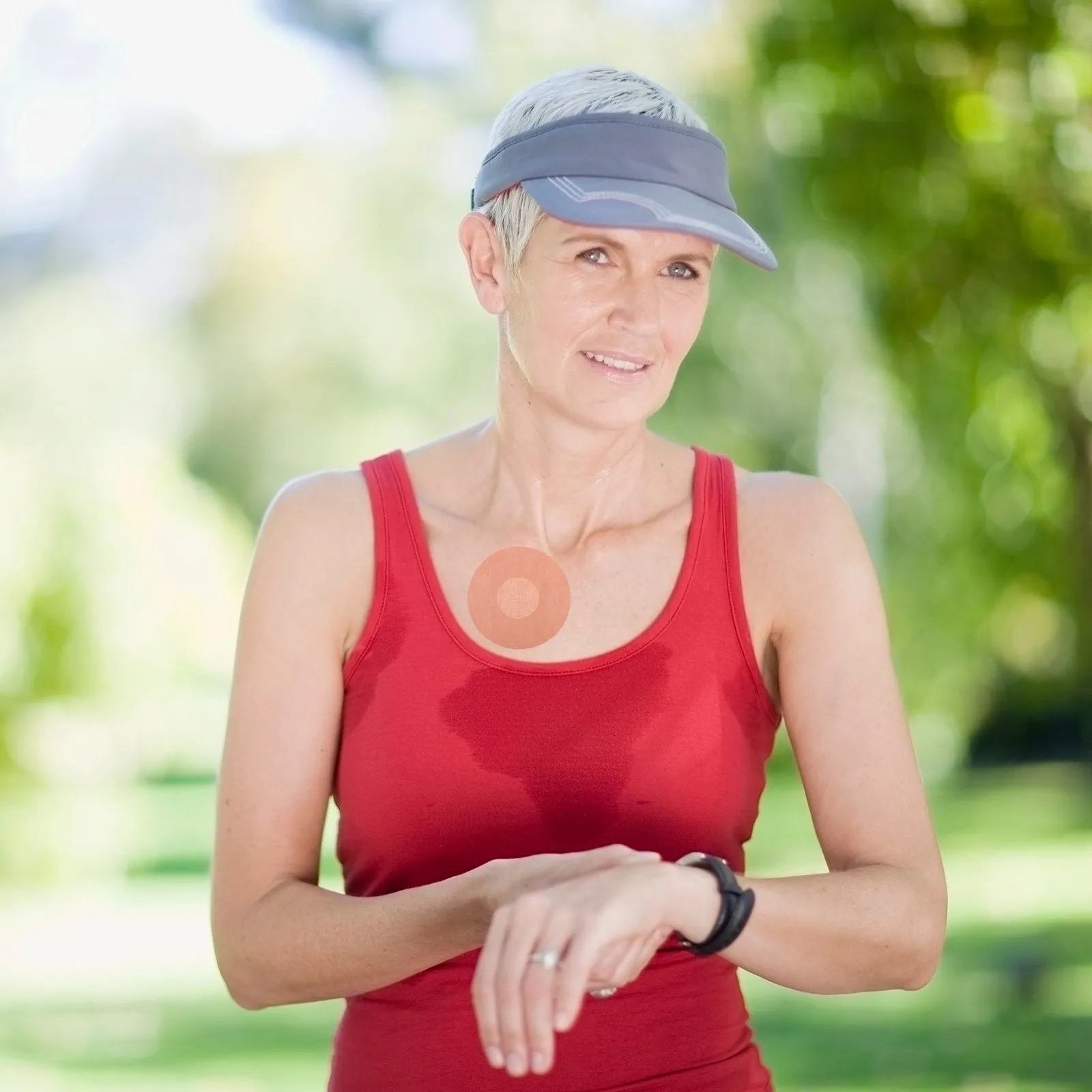 10Pcs 스포츠 센서 고정 패치 피트니스 러닝 사이클링 땀 방지용 방수 미끄럼 방지 접착 바디 센서 스킨 패치