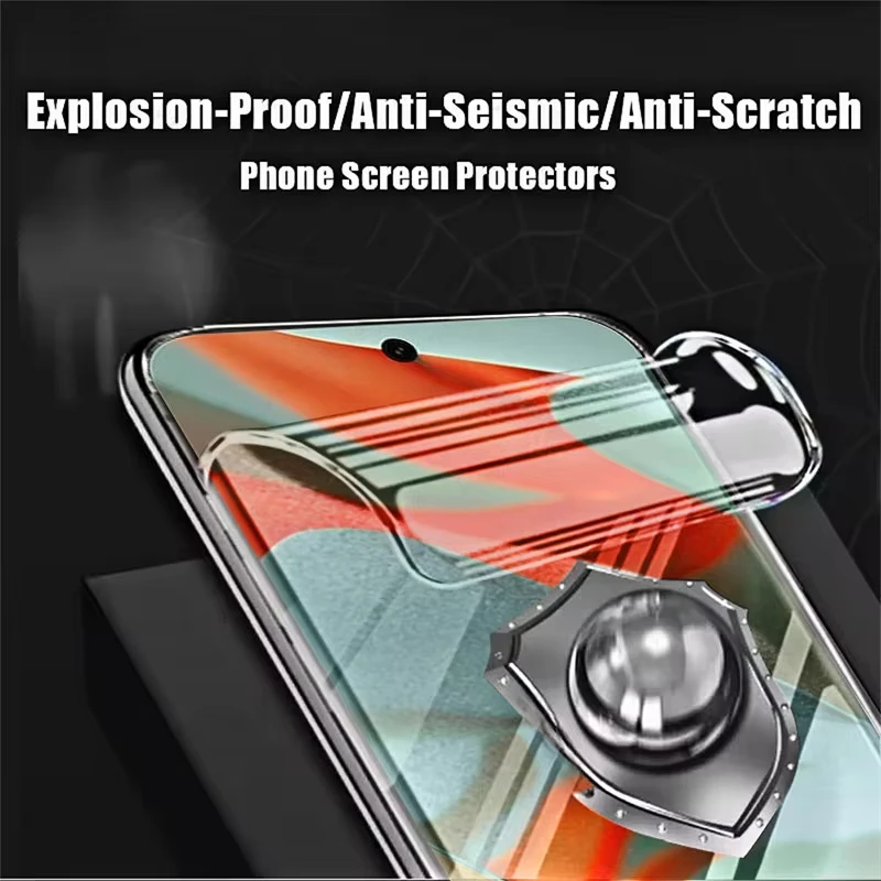 Premium HD Hydrogel Screen Protector Film - Clear (1-4 Pack)