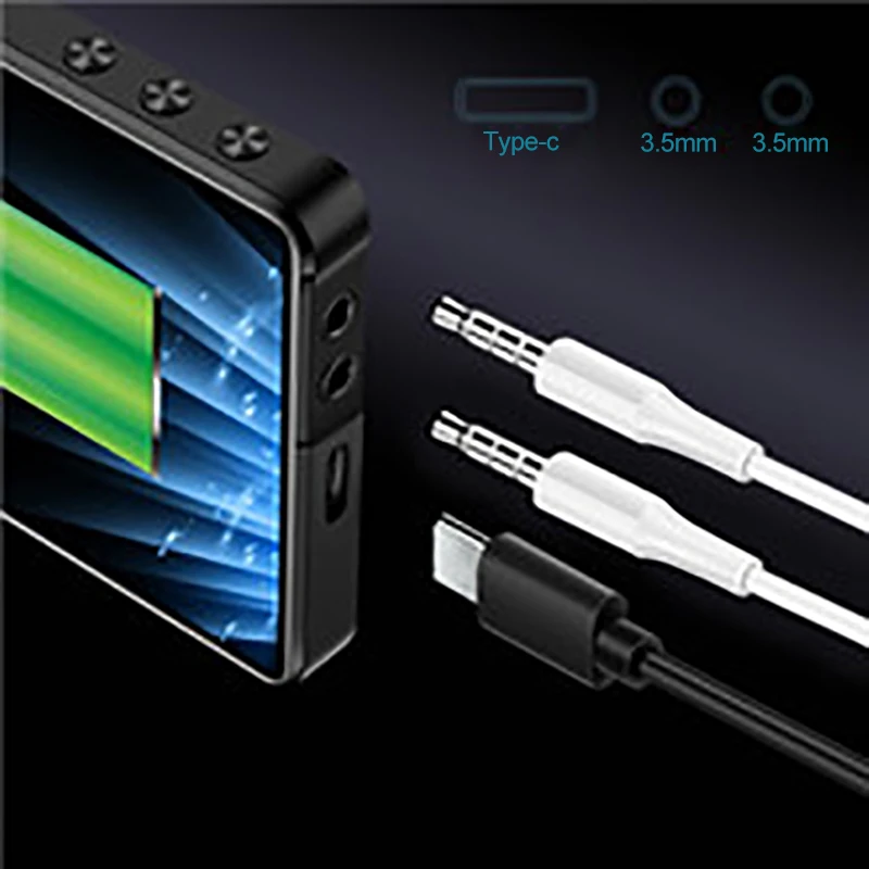 Portable Bluetooth MP3 Player with Touch Screen and Speaker