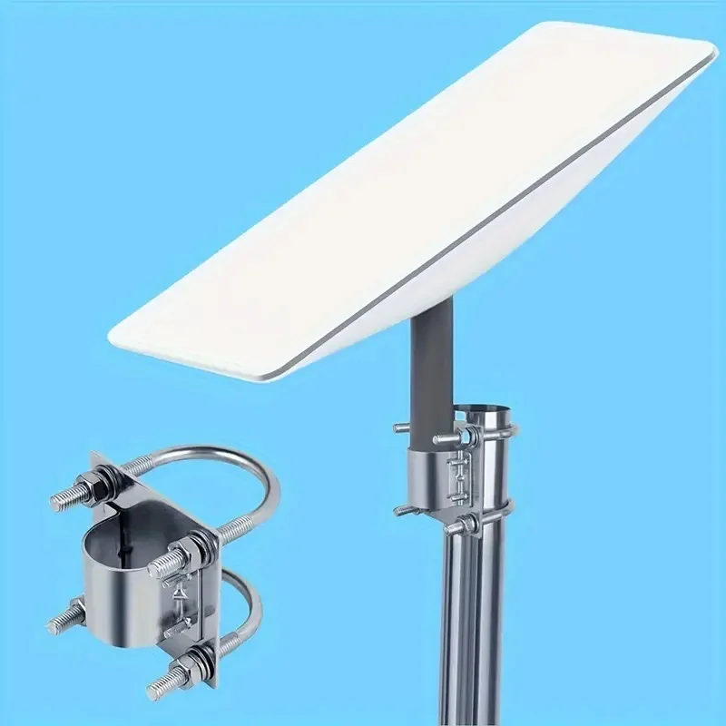 Universal Mount U-bracket For Starlink V2 Dish, Roof Mast To Pole To Pipe Mounting Adapter 30-50mm For Rv Yachts Houses