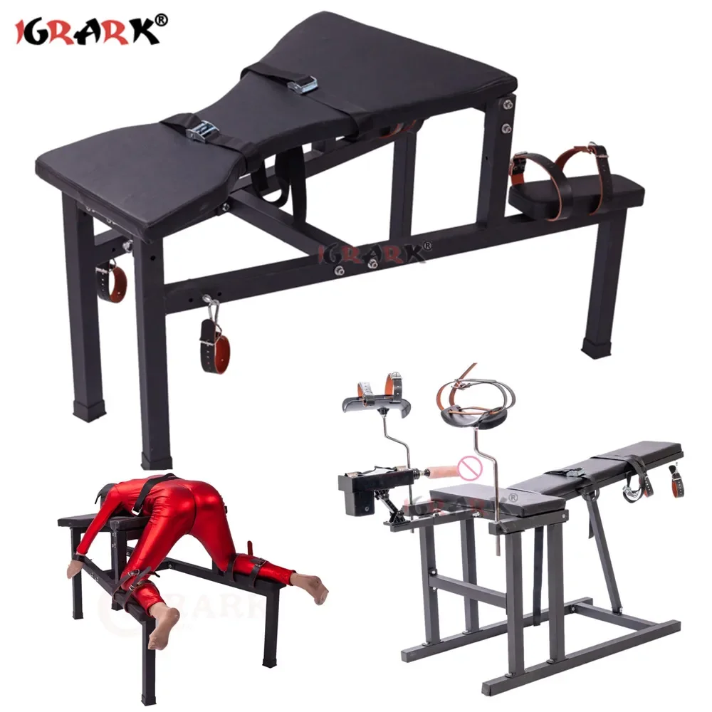 Adult Sex Bench Sexual Chair Bdsm Furniture Adjustable Bondage Bed Love Position Assistance SM Tool Erotic Games Sexshop Product