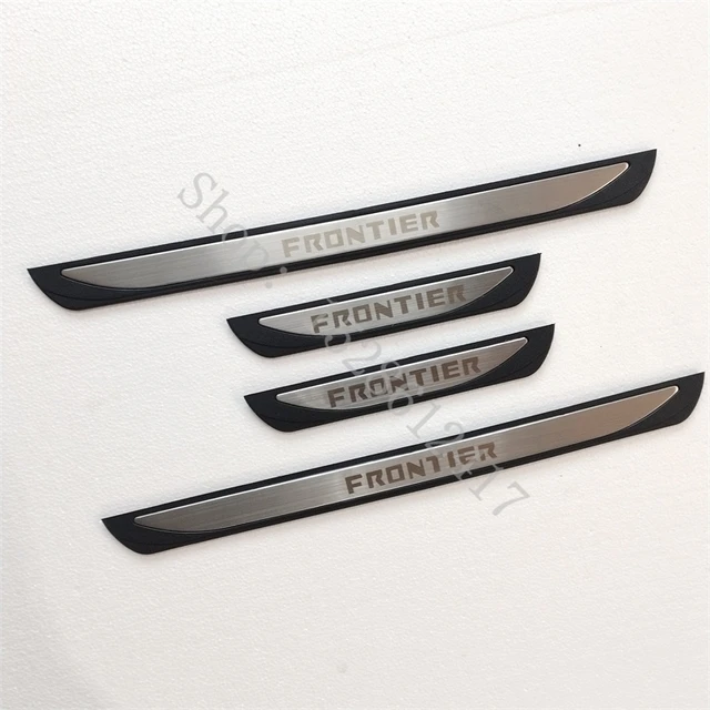 Für Nissan Frontier Pro 4x Autozubehör Türschweller schutz Pedal Scuff  Plate Styling Aufkleber Trim 2021 2020 2019 2017 2022 - AliExpress