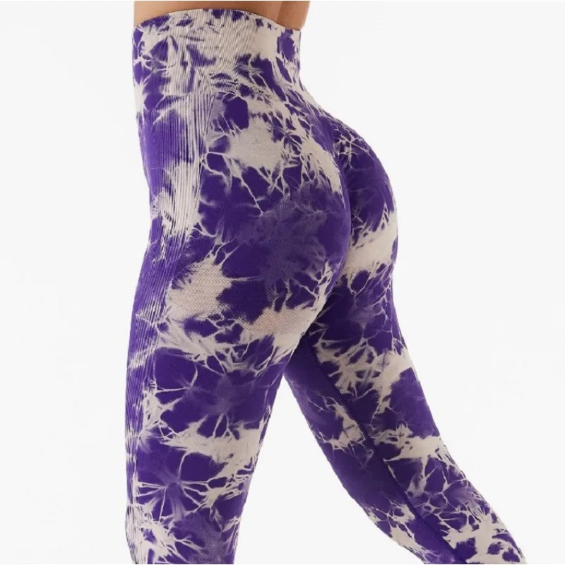 Women's High Waist Abdominal Tightening & Hip Lifting Yoga Pants Summer Running Training Quick Drying Women Tight Fitness Pants