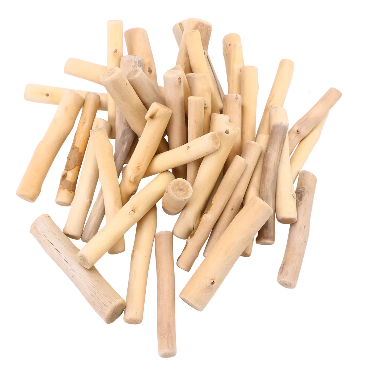 

250g/ Pack 8/10/12cm Natural Driftwood Antiseptic Wood Rod DIY Art Craft Bar Ornament Woodworking Doweling Jig Kit Tool