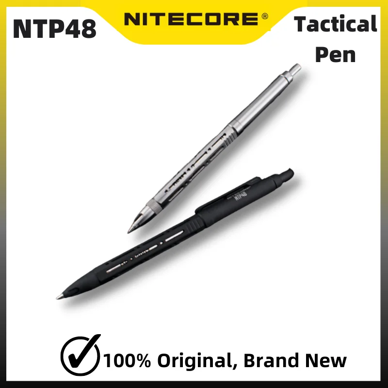 

NITECORE NTP48 Tactical Pen Mechanical Pencil Self-defense itanium Alloy Tool Writing Cartooning